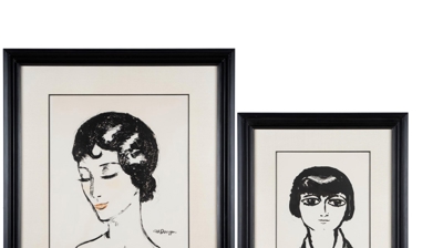 Kees Van Dongen Collection of  four lithographs Photo