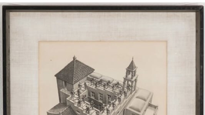 M.C. Escher: "Ascending and Descending" Photo