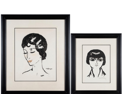 Kees Van Dongen Collection of  four lithographs