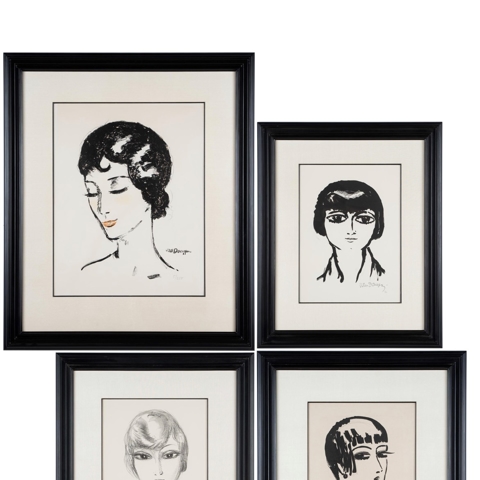 Kees Van Dongen Collection of  four lithographs Photo