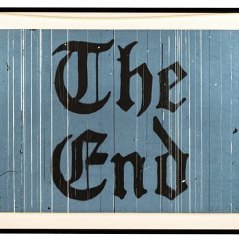 Ed Ruscha, work on paper Photo